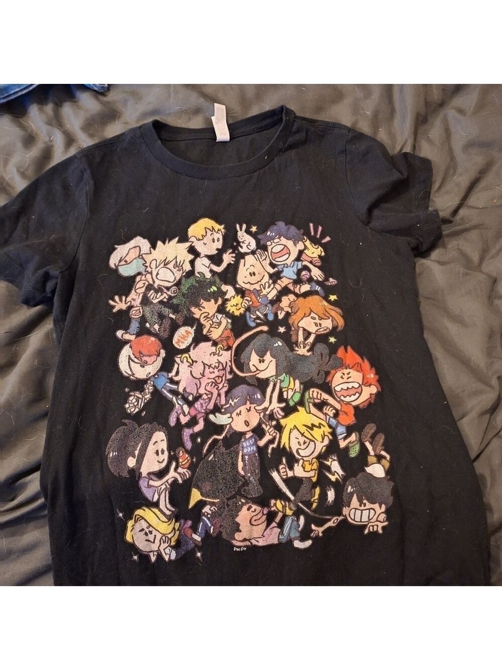My Hero Academia Character T Shirt Women's Large